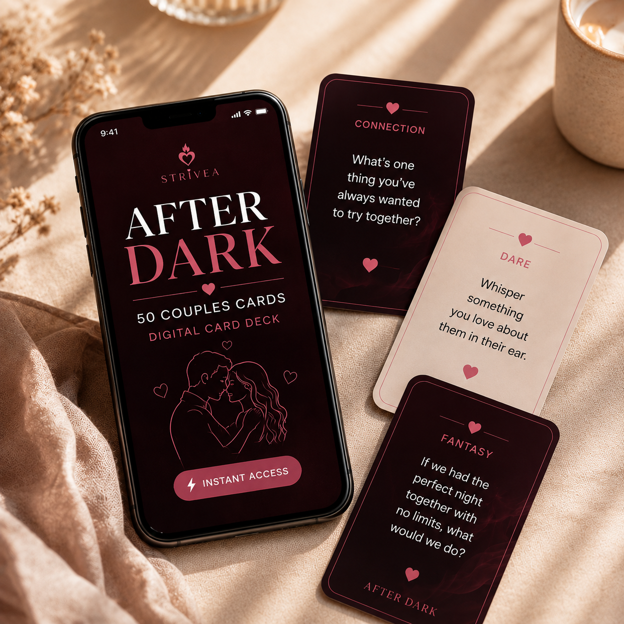 50 Digital Couples Cards