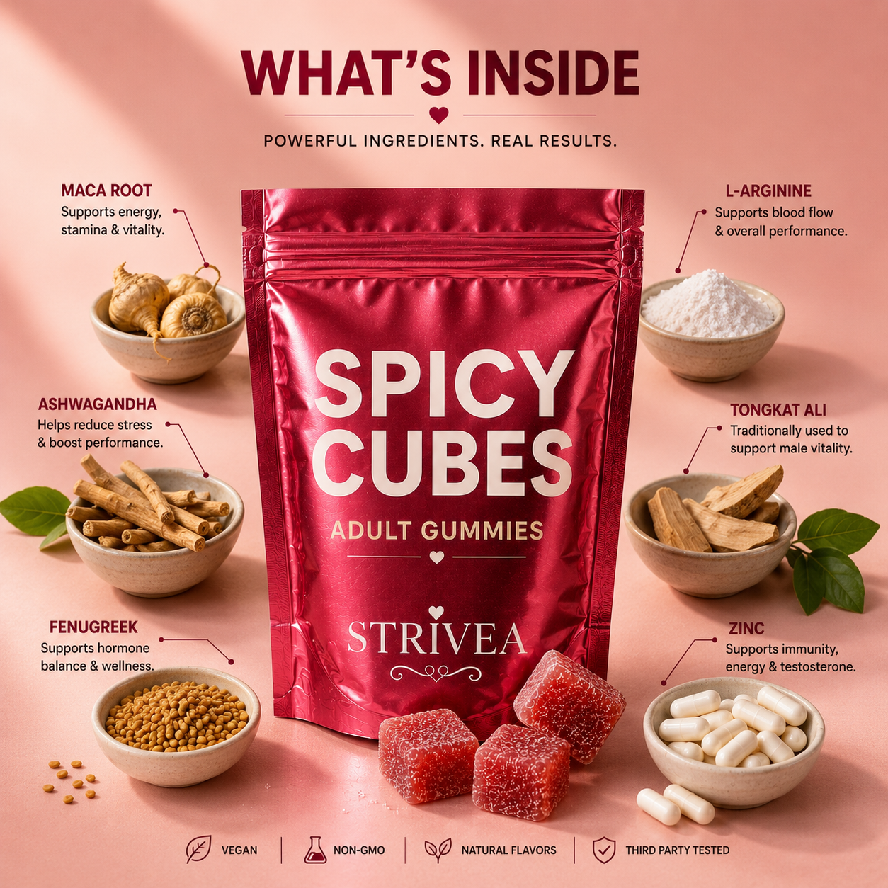 Strivea - Spicy Cubes